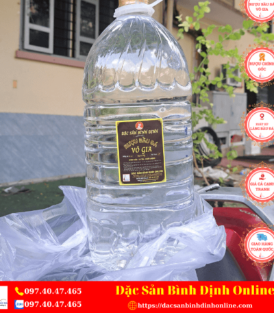 rượu bầu đá can 5l