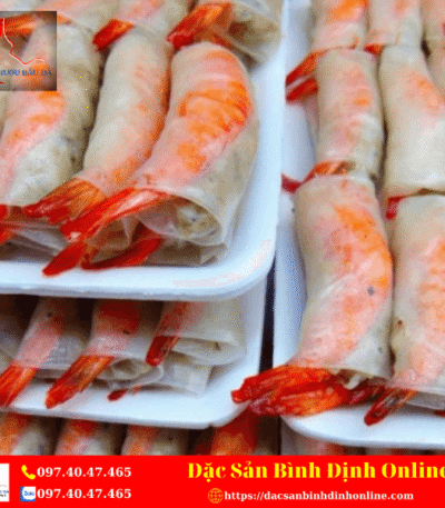 Chả Ram Tôm Đất Bình Định
