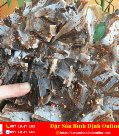 Cá Đuối Khô Tẩm Gia Vị Vừa Ăn