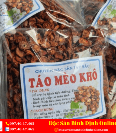 Táo Mèo Khô Chính Gốc Đặc Sản Tây Bắc