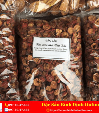 Táo Mèo Khô Chính Gốc Đặc Sản Tây Bắc