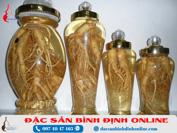 Rượu Sâm Đương Quy - Các Loại Rượu Ngâm Tốt Cho Sức Khỏe