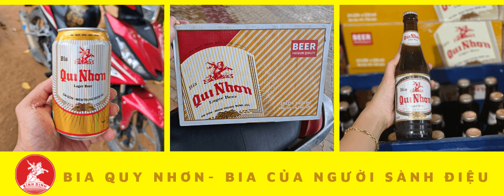 Bia Quy Nhơn - Bia Của Người Sành Điệu