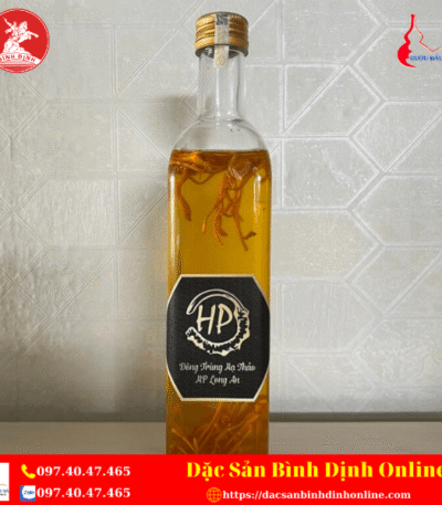 Chai Rượu Đông Trùng Hạ 500ml - Chai Vuông