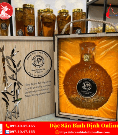 Chai Rượu XO Ngâm Đông Trùng Hạ 500ml (Cấy Sẵn)